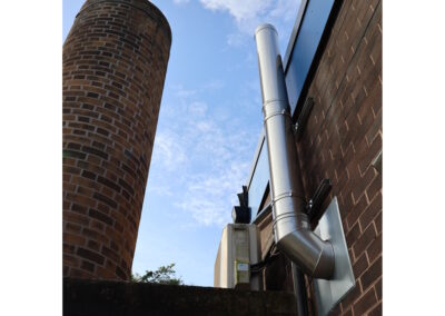 External flue